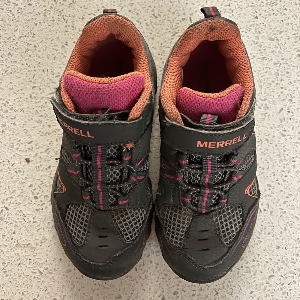 Girls Merrell hiking trail shoes, sz 11